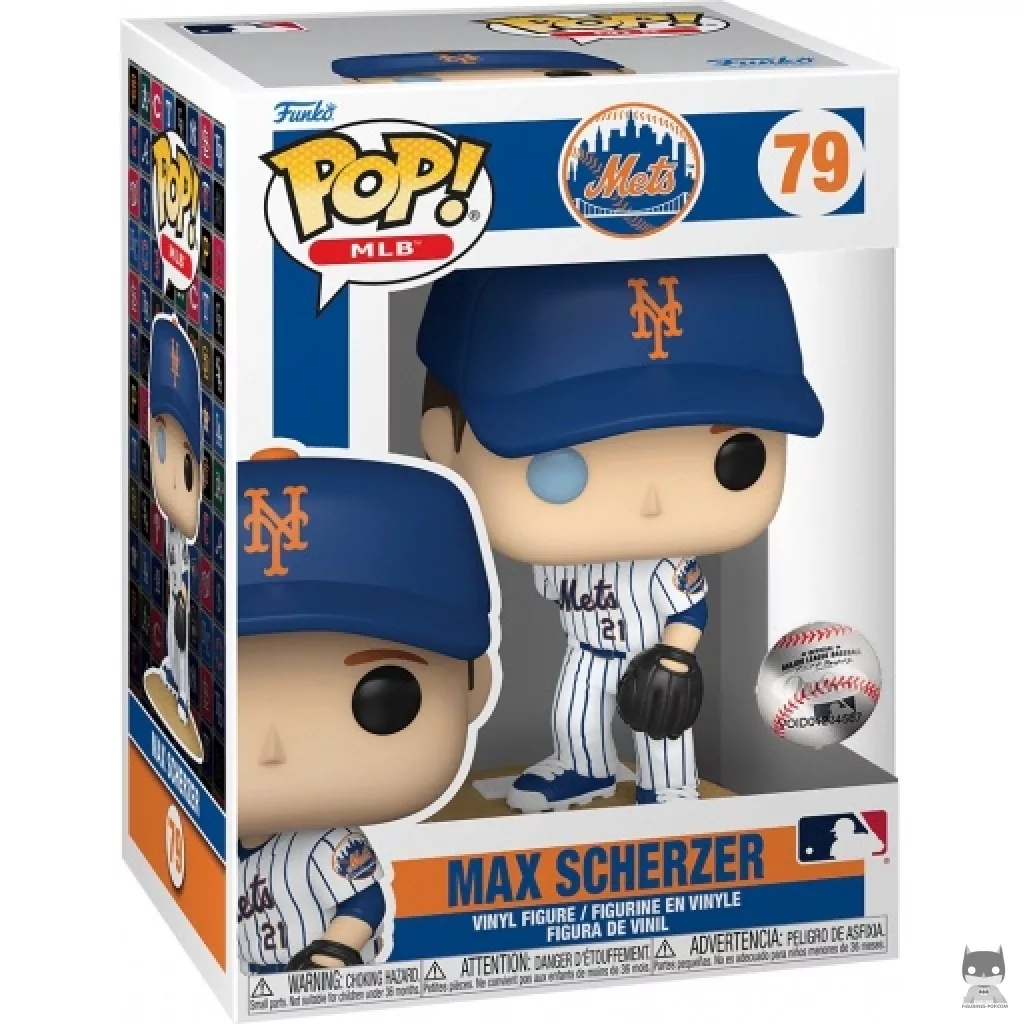 Figurine Funko POP Max Scherzer avec boîte