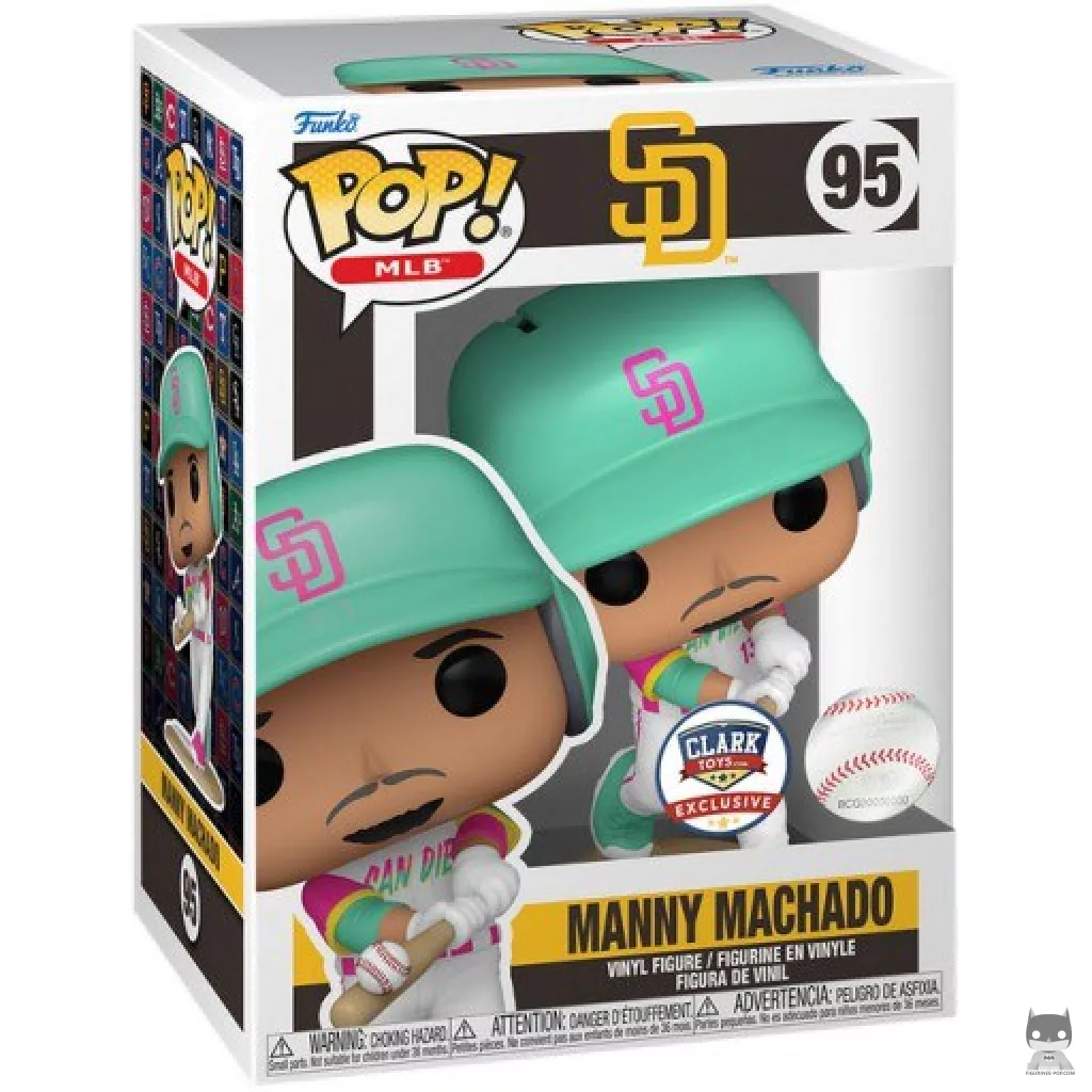 Figurine Funko POP Manny Machado (Frappant) avec boîte
