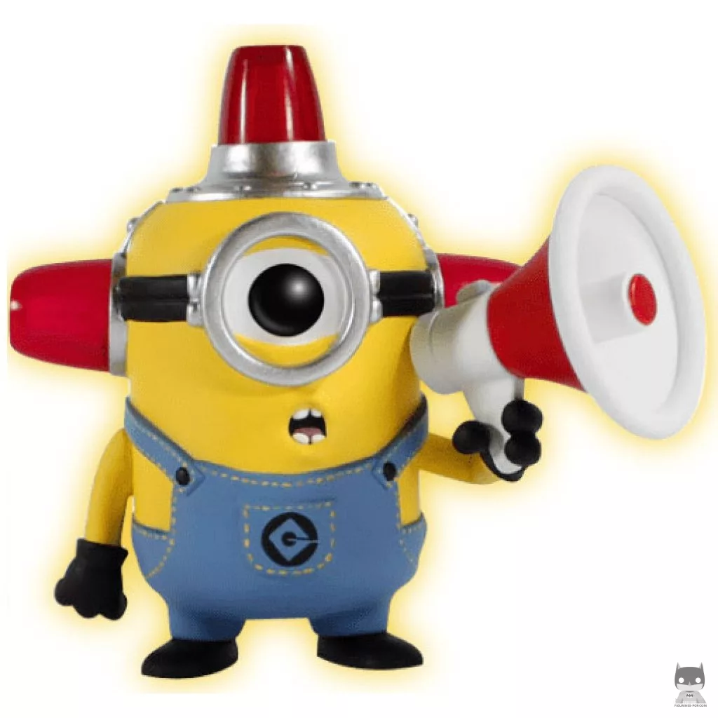 Figurine Funko POP Minion avec Alarme incendie (Glow in the Dark) (Moi, Moche et Méchant)