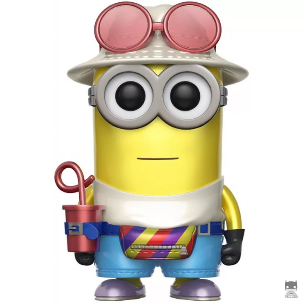 Figurine Funko POP Jerry Touriste (Chrome) (Moi, Moche et Méchant 3)
