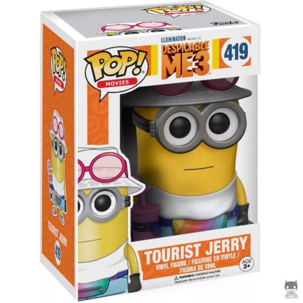 Figurine Funko POP Jerry Touriste avec boîte