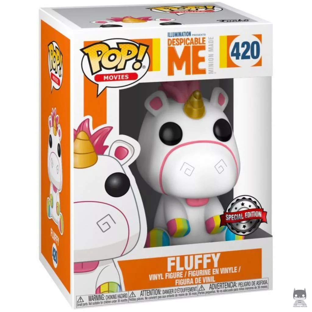 Figurine Funko POP Fluffy Sabots Arc-en-ciel avec boîte