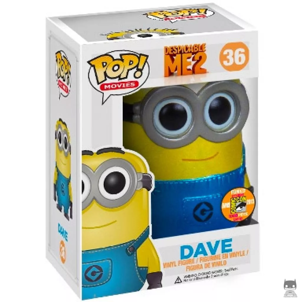 Figurine Funko POP Dave (Metallic) avec boîte