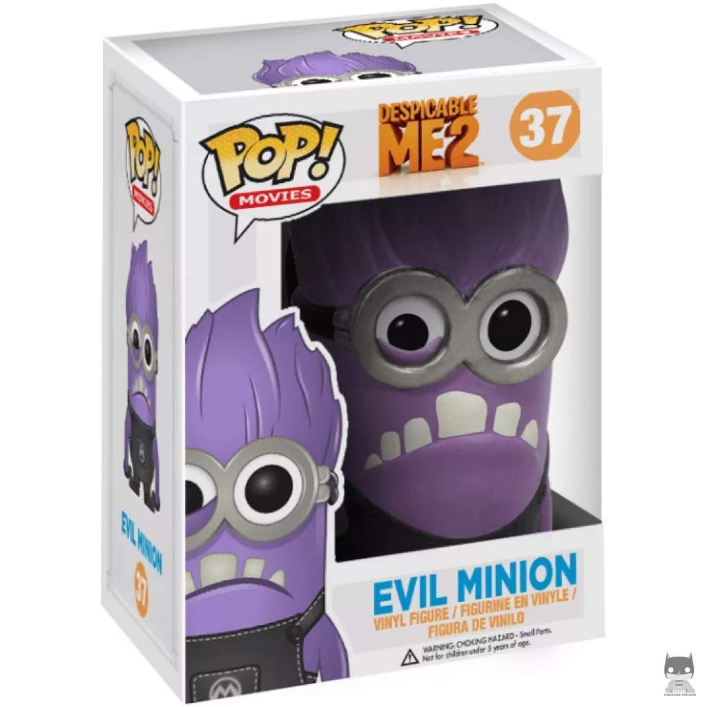 Figurine Funko POP Minion Démoniaque avec boîte