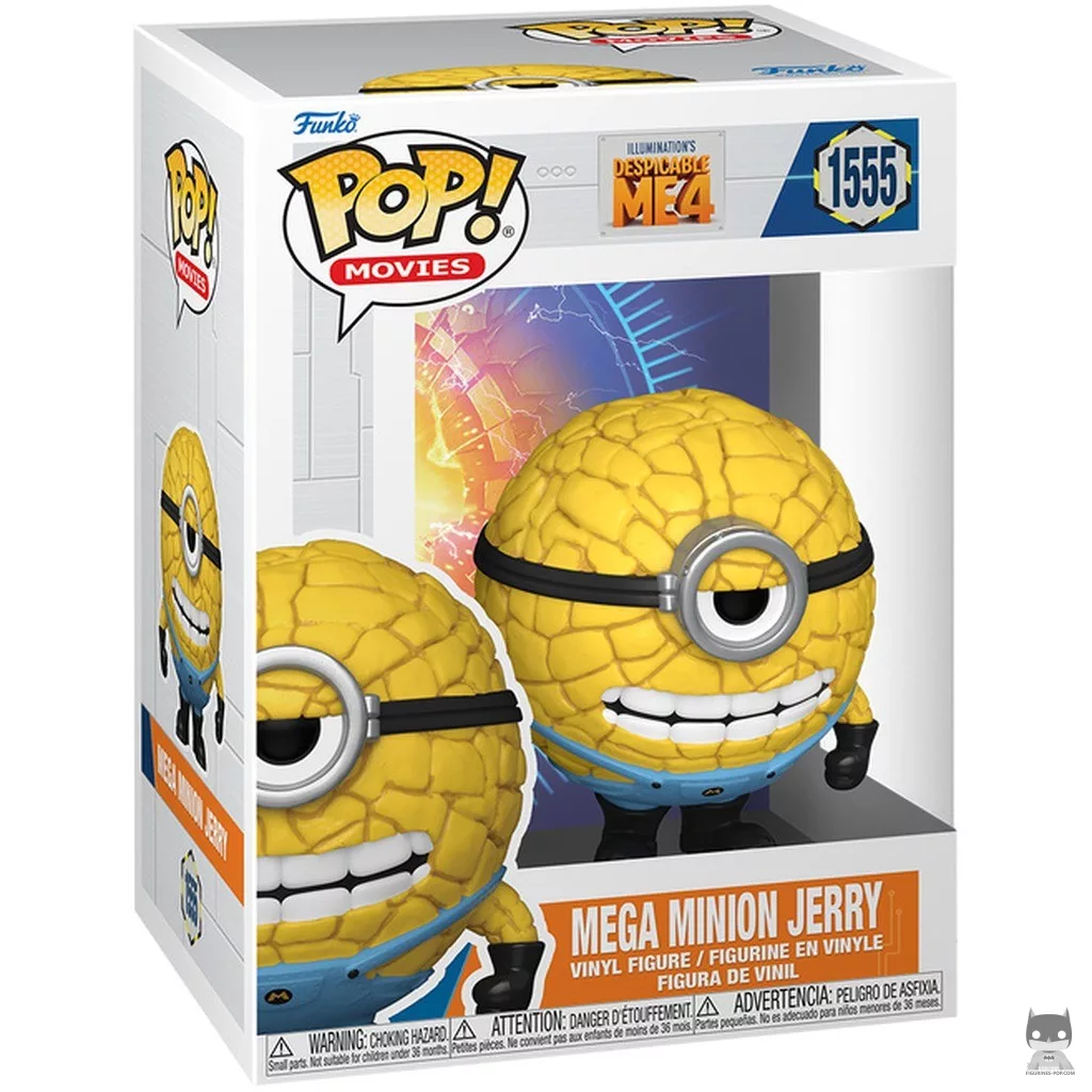 Figurine Funko POP Mega Minion Jerry avec boîte
