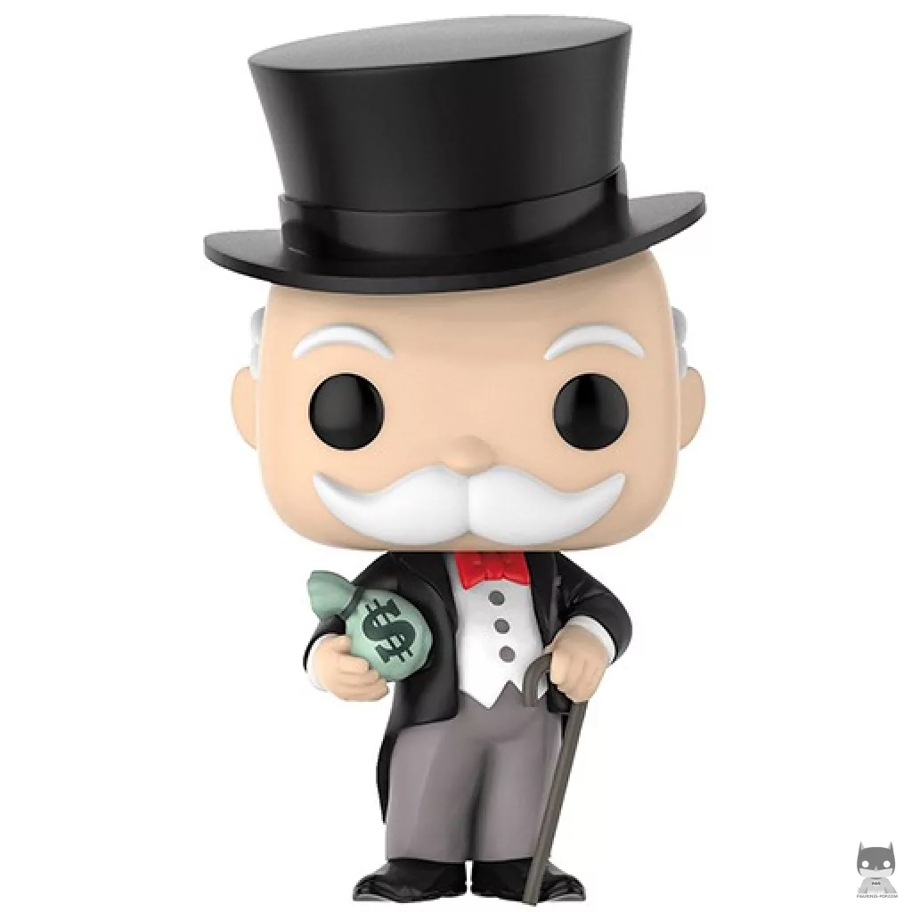 Figurine Funko POP Mr Monopoly avec Sac d'Argent (Monopoly)