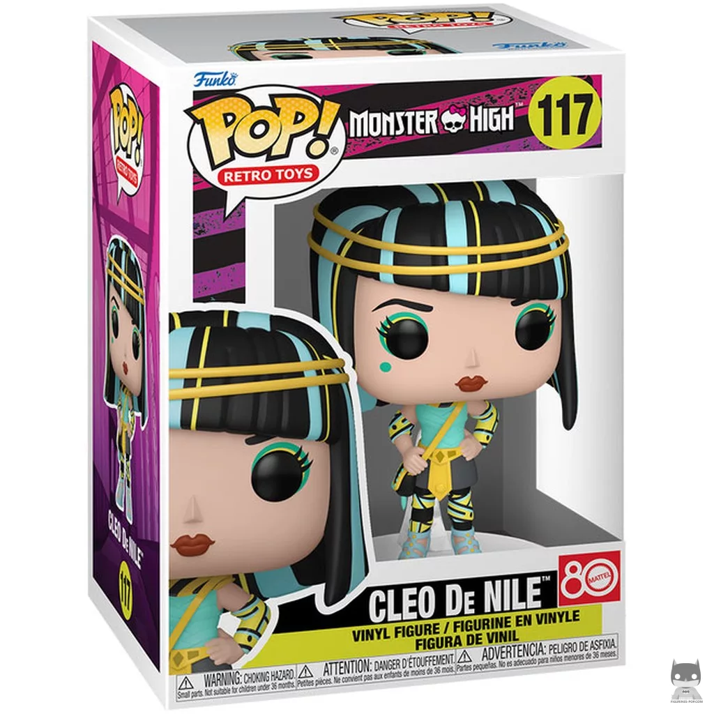Figurine Funko POP Cleo De Nile avec boîte