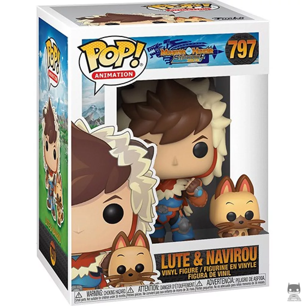 Figurine Funko POP Lute & Navirou avec boîte