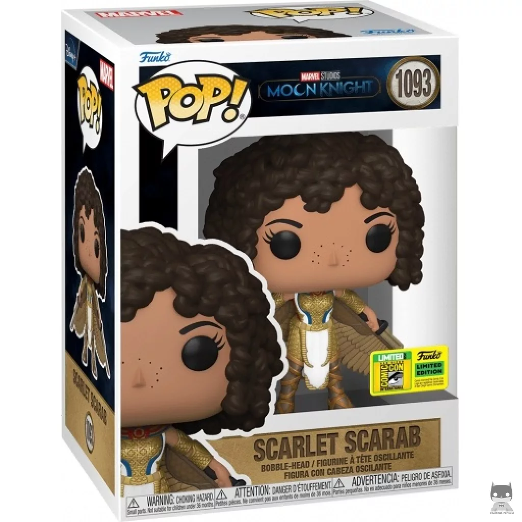 Figurine Funko POP Scarabée Écarlate avec boîte