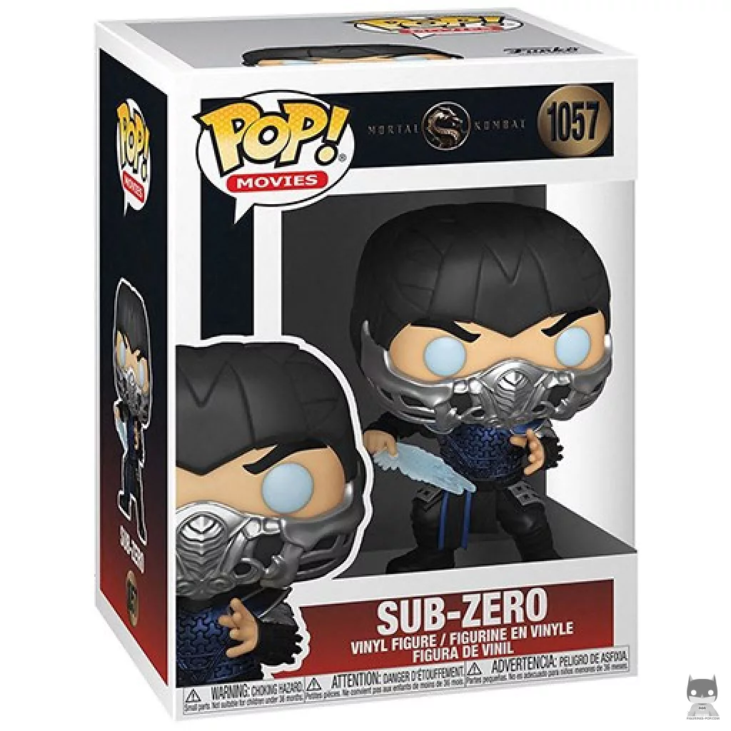 Figurine Funko POP Sub-Zero (Metallic) avec boîte