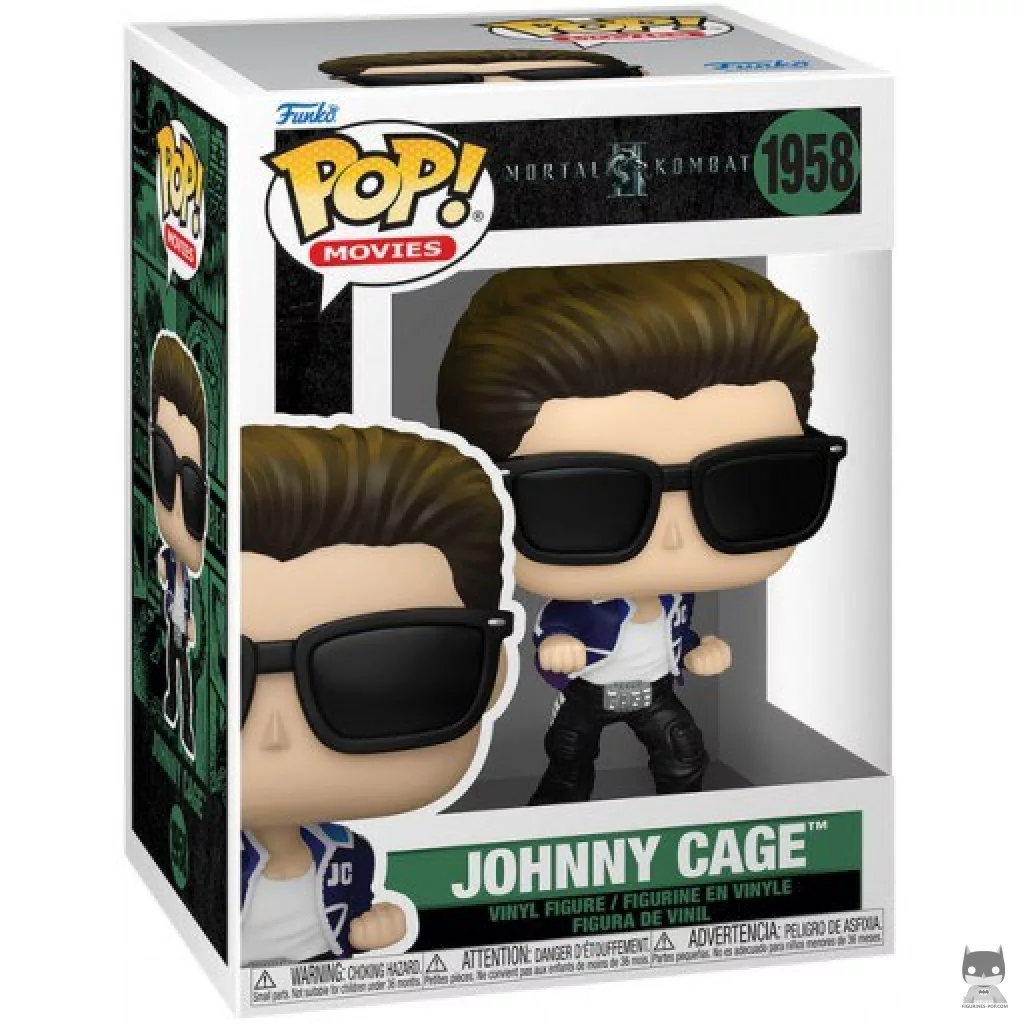 Figurine Funko POP Johnny Cage avec boîte