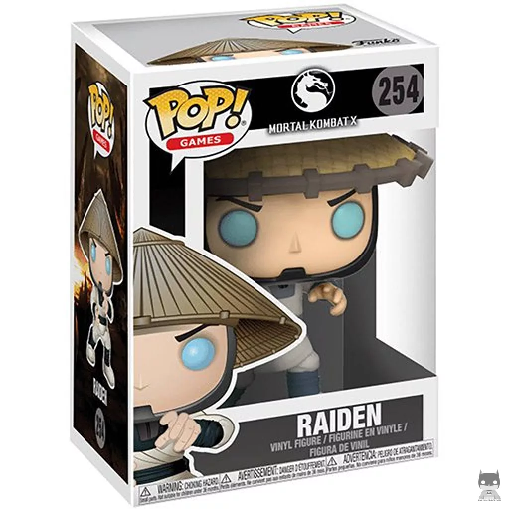 Figurine Funko POP Raiden avec boîte