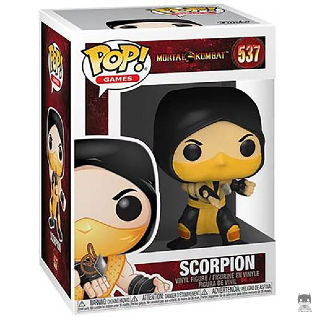 Figurine Funko POP Scorpion avec boîte