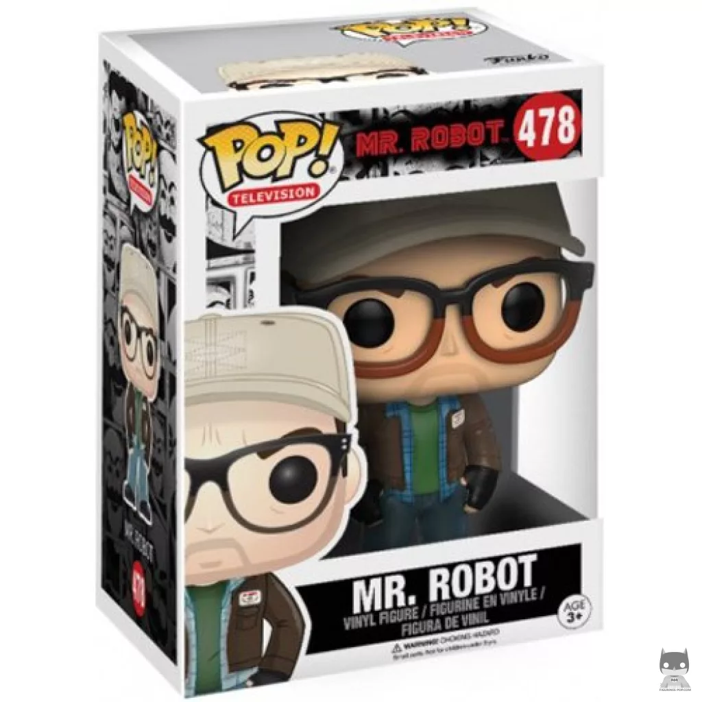 Figurine Funko POP Mr. Robot avec boîte