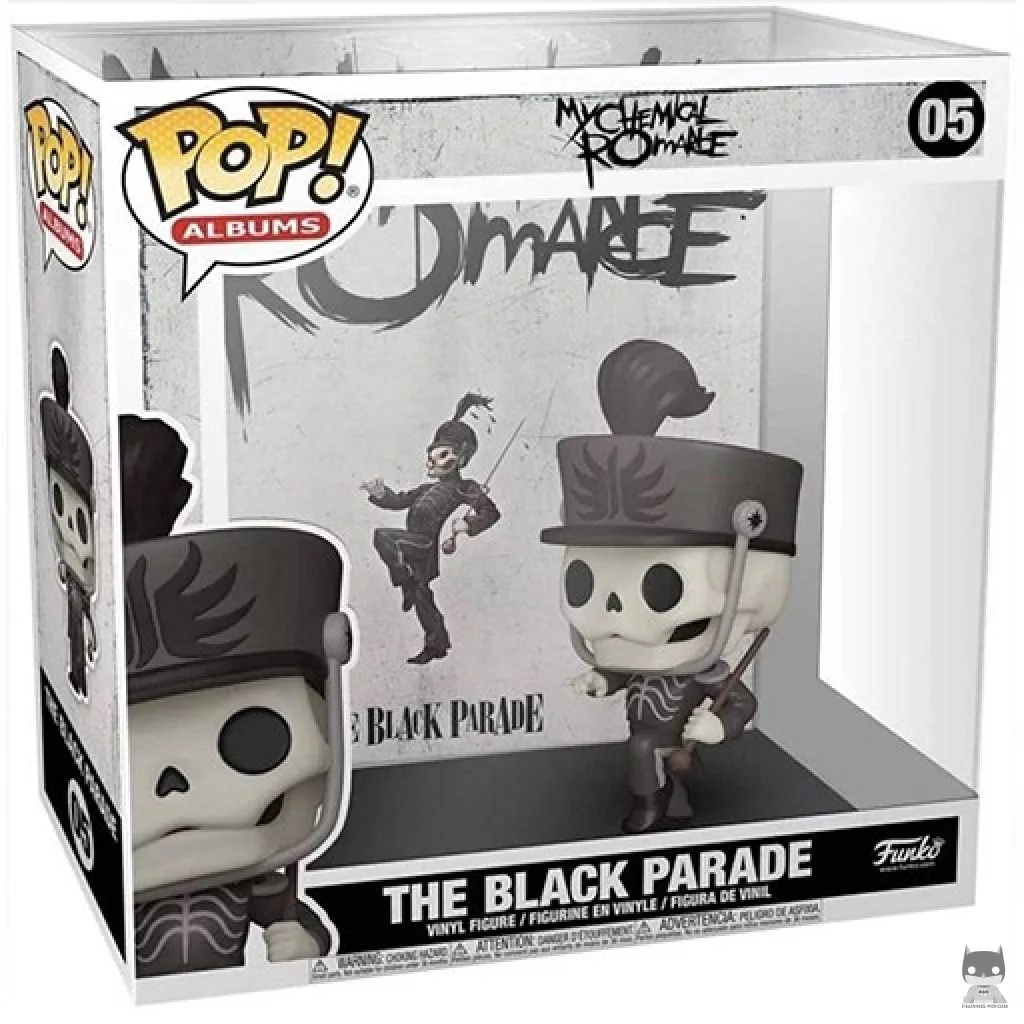 Figurine Funko POP My Chemical Romance : The Black Parade avec boîte
