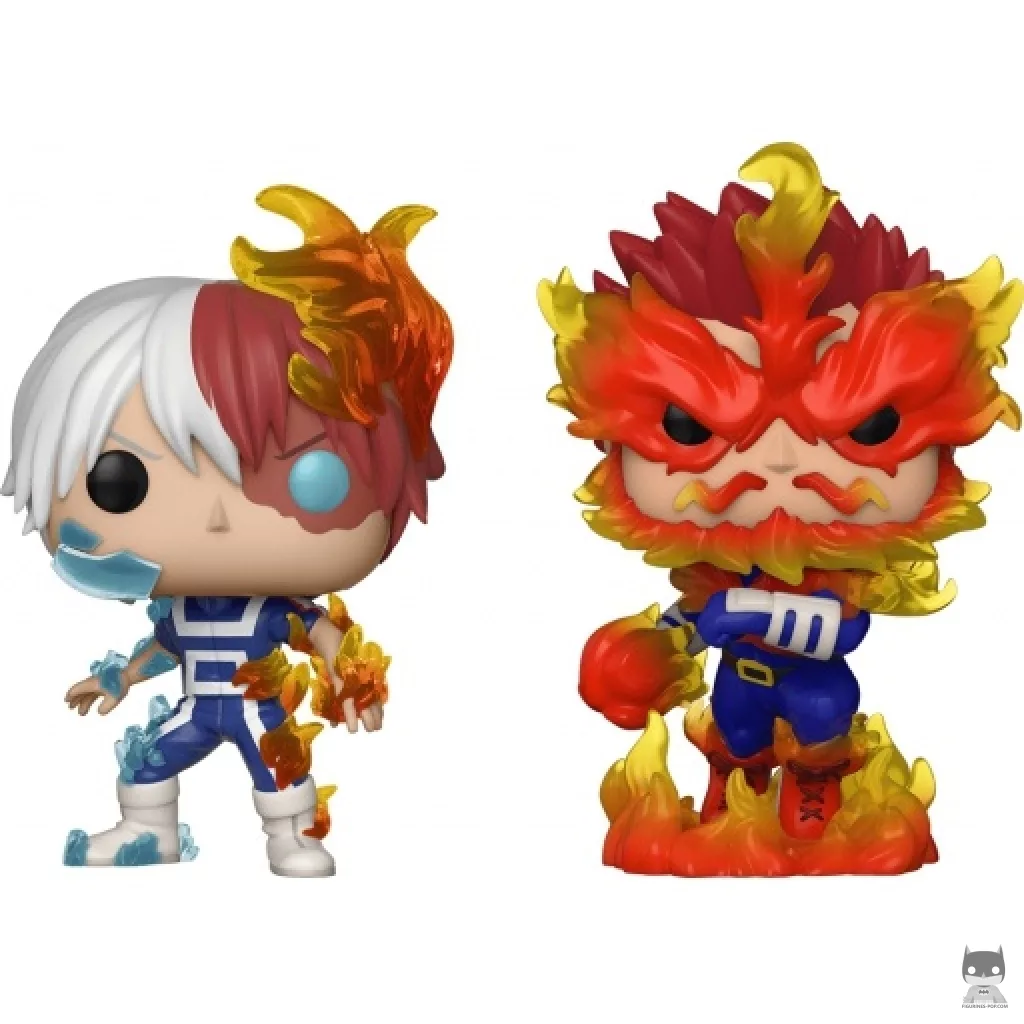 Figurine Funko POP Shoto Todoroki & Endeavor (My Hero Academia)