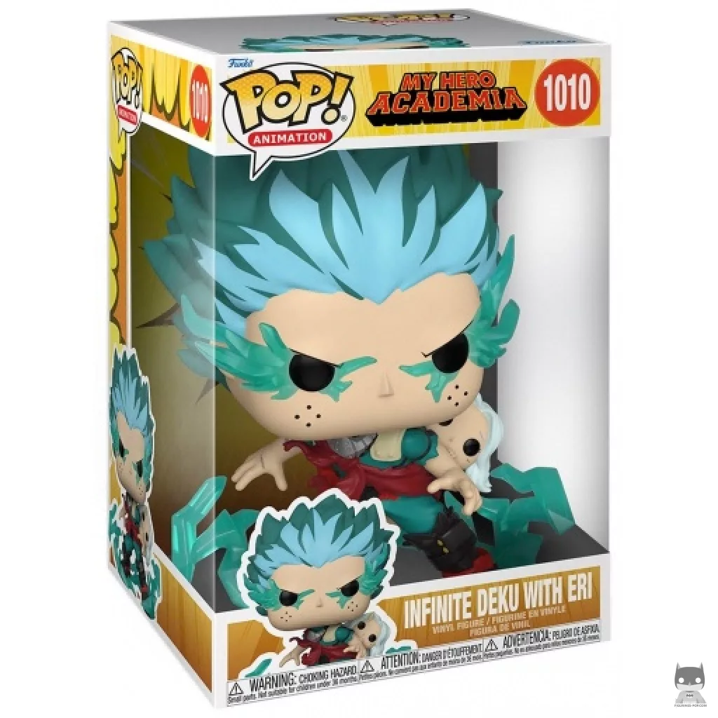 Figurine Funko POP Infinite Deku avec Eri (Supersized) avec boîte