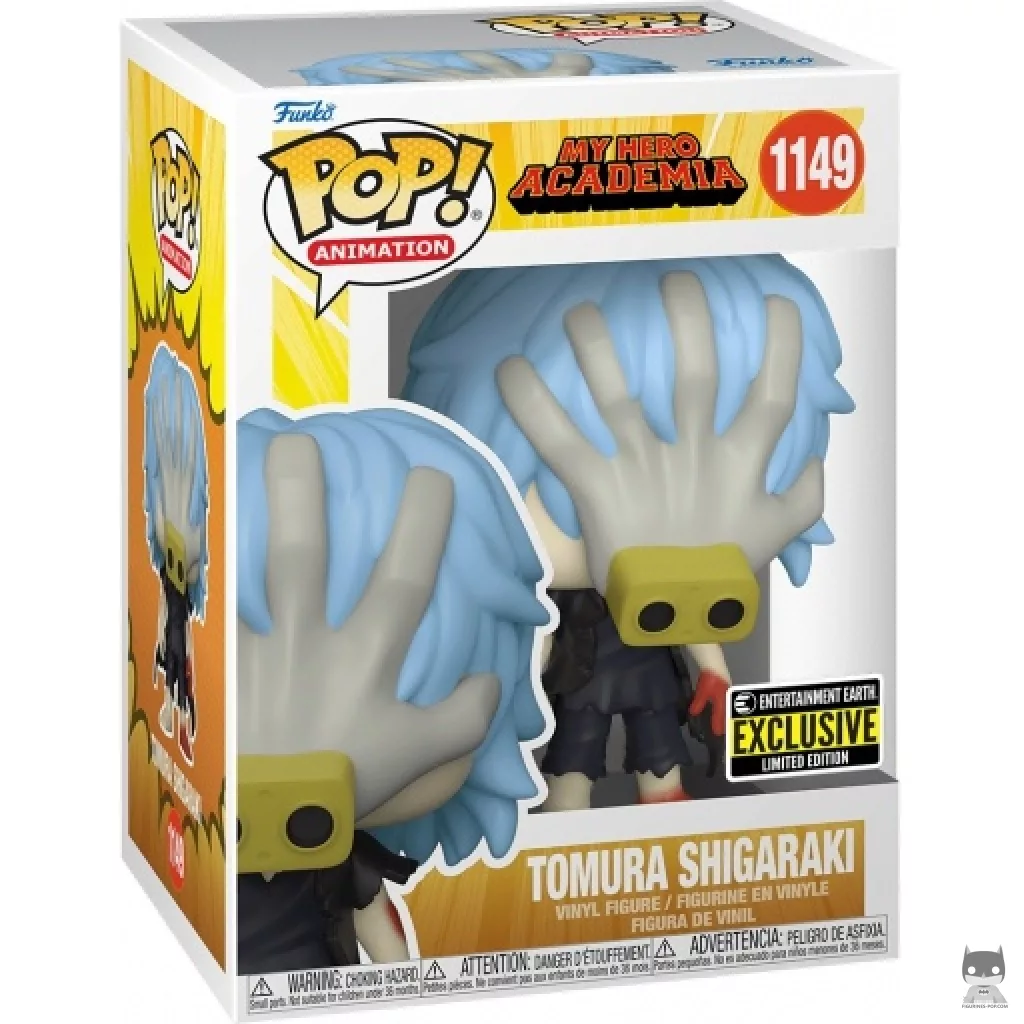 Figurine Funko POP Tomura Shigaraki avec boîte
