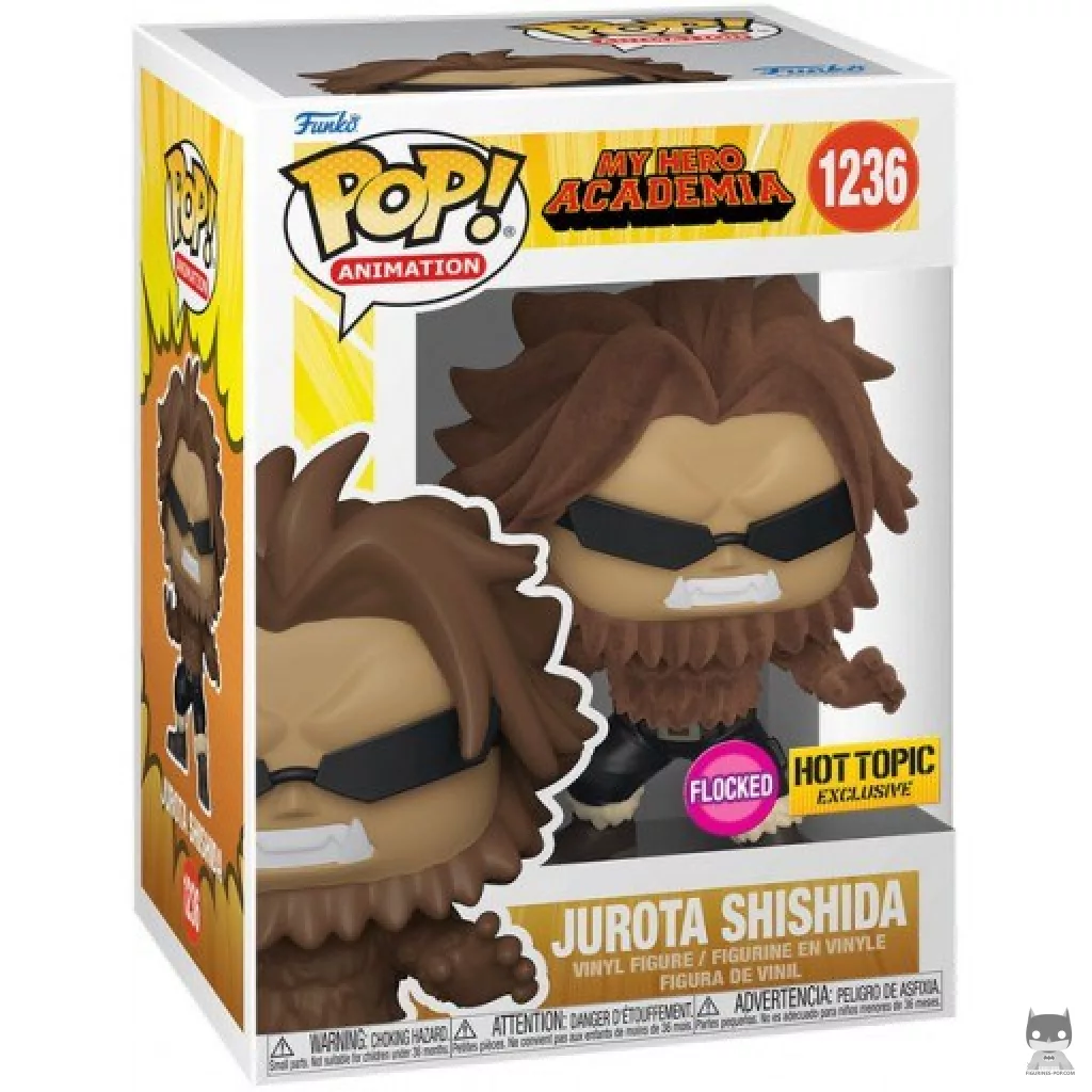Figurine Funko POP Jurota Shishida (Flocked) avec boîte