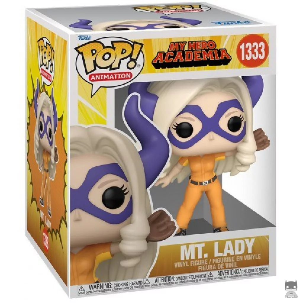 Figurine Funko POP Mount Lady (Hero League Baseball) (Supersized) avec boîte