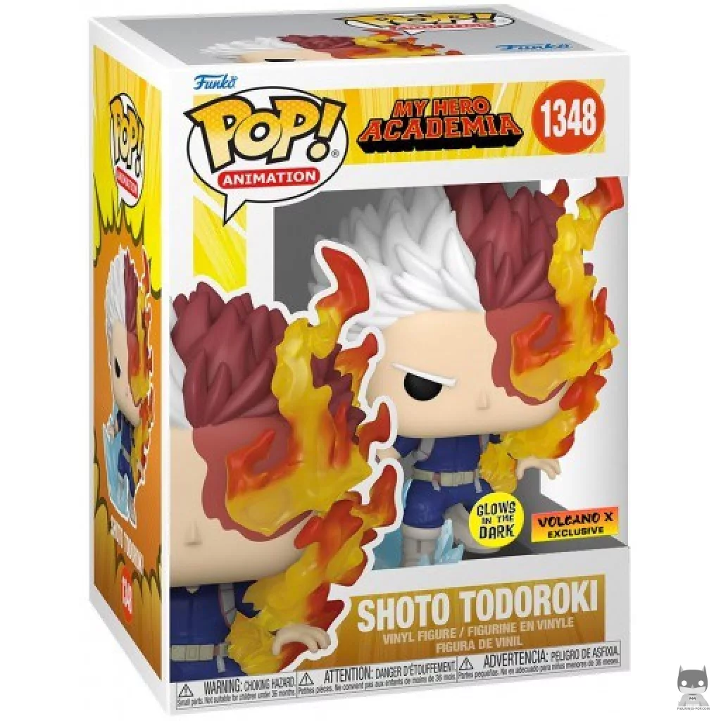 Figurine Funko POP Shoto Todoroki (Glow in the Dark) avec boîte