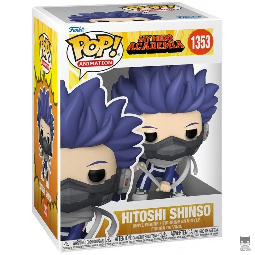 Figurine Funko POP Hitoshi Shinso avec boîte