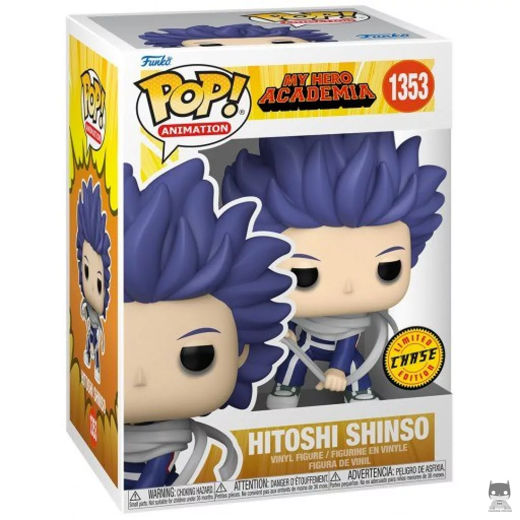 Figurine Funko POP Hitoshi Shinso (Chase) avec boîte