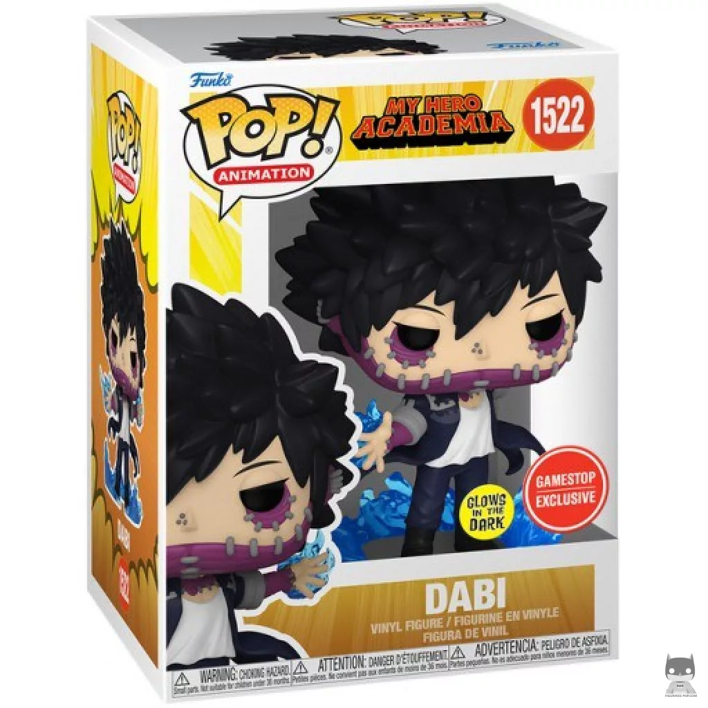 Figurine Funko POP Dabi avec Flammes (Glow in the Dark) avec boîte