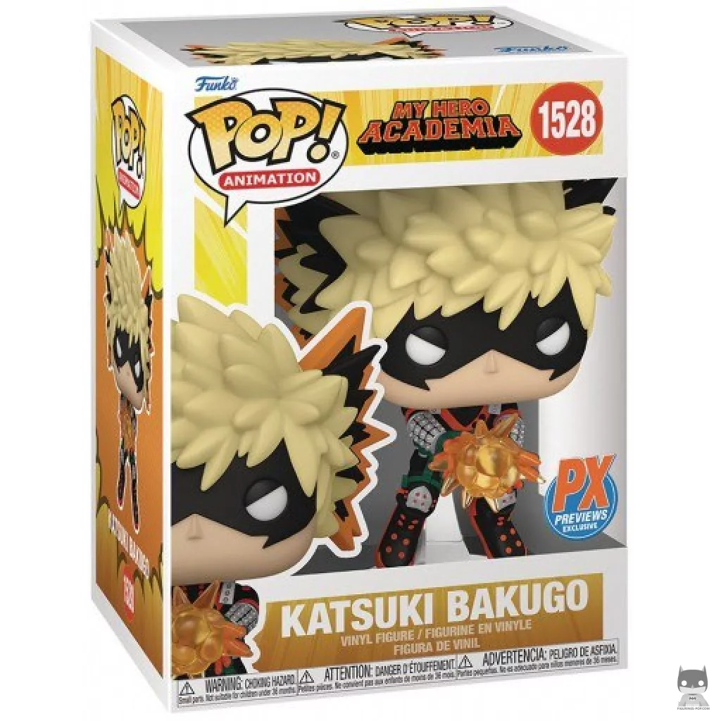 Figurine Funko POP Katsuki Bakugo avec boîte