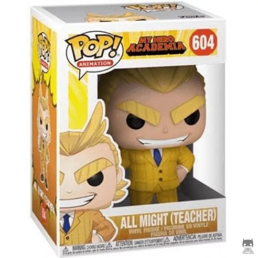 Figurine Funko POP Professeur All Might avec boîte