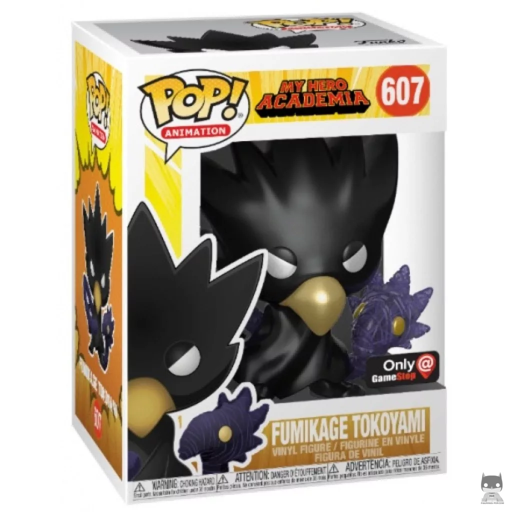 Figurine Funko POP Fumikage Tokoyami (Metallic) avec boîte