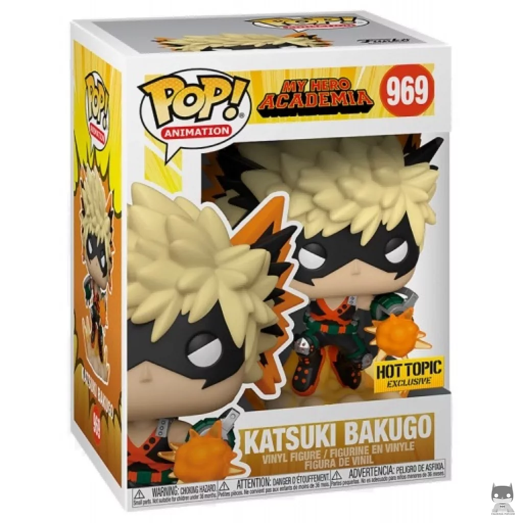 Figurine Funko POP Katsuki Bakugo avec boîte