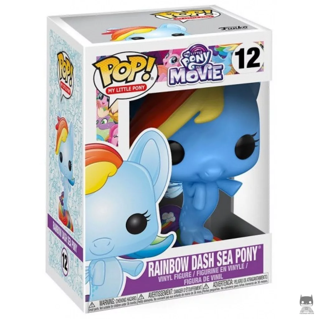 Figurine Funko POP Rainbow Dash avec boîte