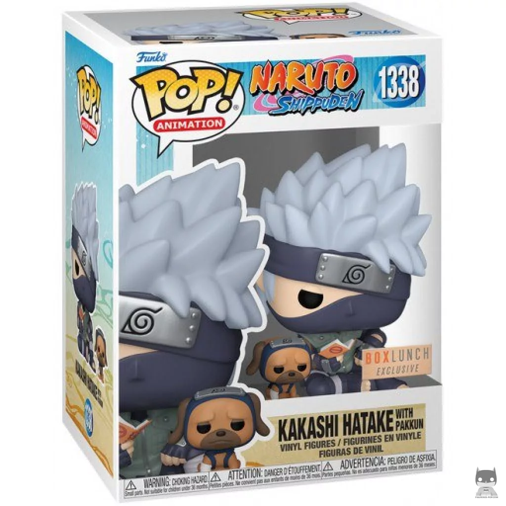 Figurine Funko POP Kakashi Hatake avec Pakkun avec boîte