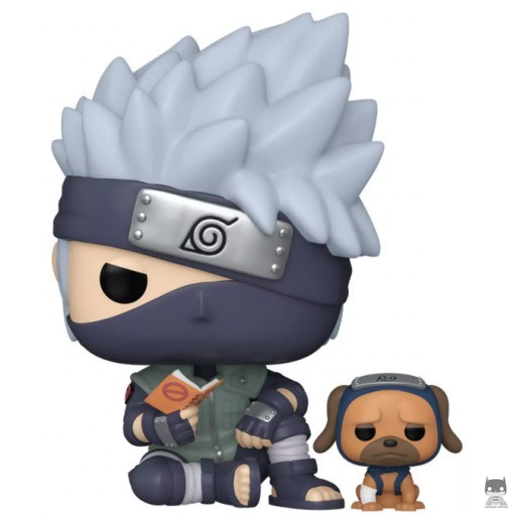Figurine Funko POP Kakashi Hatake avec Pakkun (Naruto Shippuden)