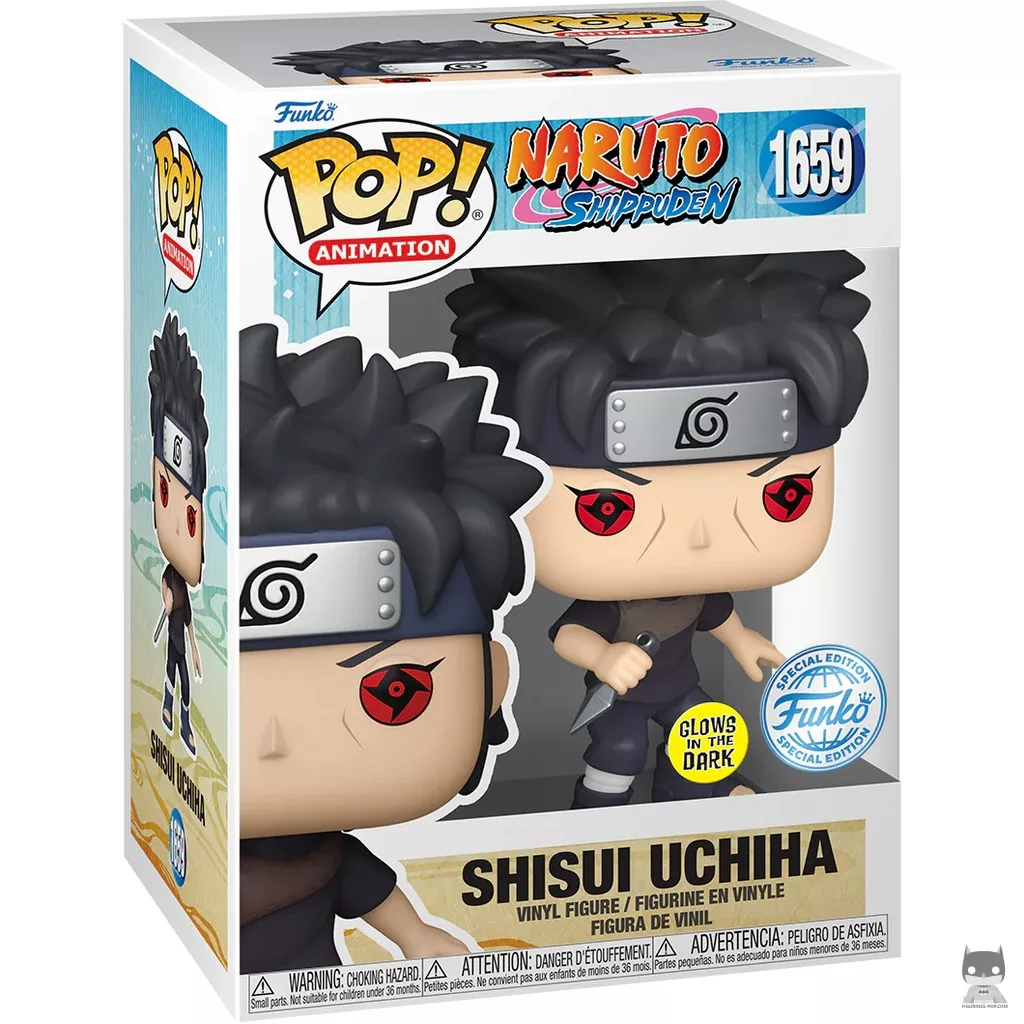 Figurine Funko POP Shisui Uchiwa (Glow in the Dark) (Naruto Shippuden)