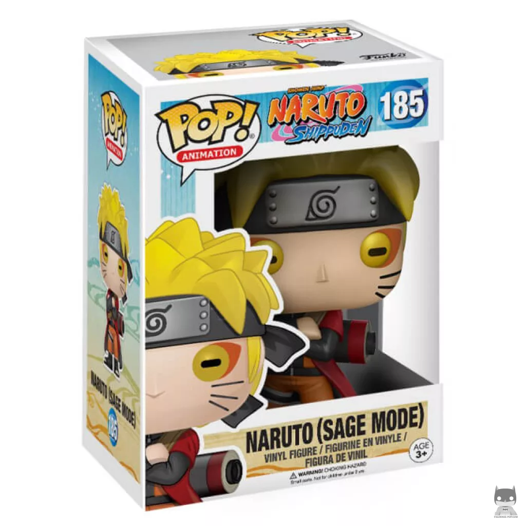 Figurine Funko POP Naruto Uzumaki (Mode Sage) avec boîte