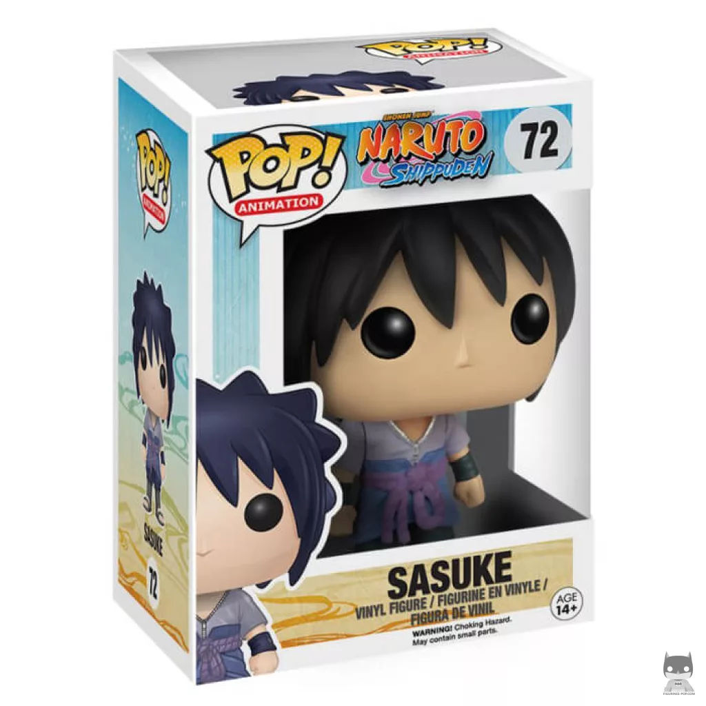 Figurine Funko POP Sasuke Uchiha avec boîte