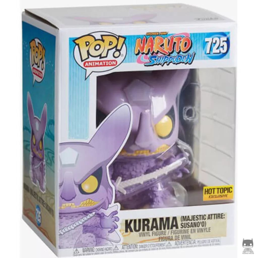 Figurine Funko POP Kurama (Majestic Attire : Susano'O) (Supesized) avec boîte