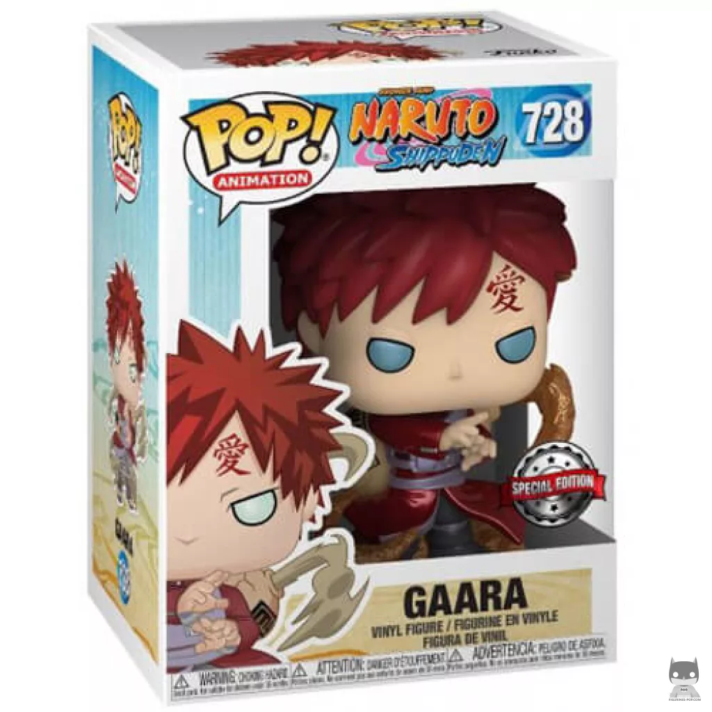 Figurine Funko POP Gaara (Metallic) avec boîte
