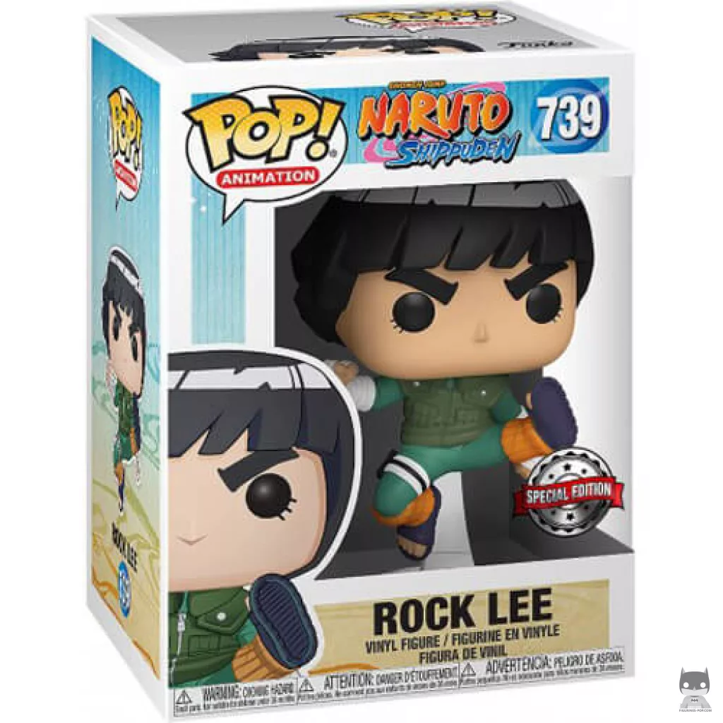 Figurine Funko POP Rock Lee avec boîte