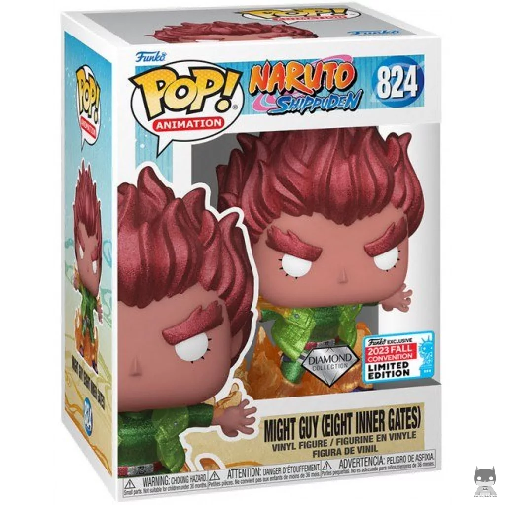 Figurine Funko POP Gaï Maito (Les Huit Portes) (Diamond Glitter) avec boîte