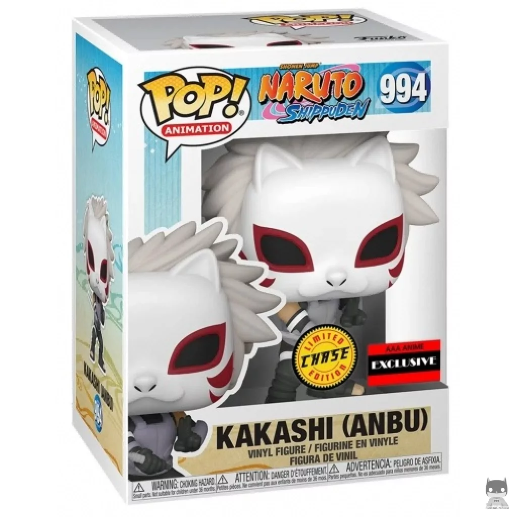 Figurine Funko POP Kakashi Hatake (Chase) avec boîte
