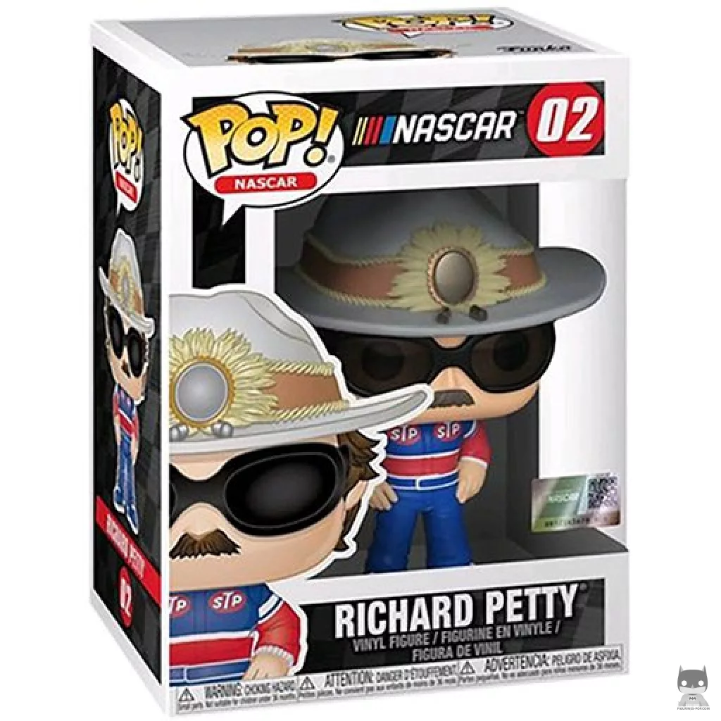 Figurine Funko POP Richard Petty avec boîte