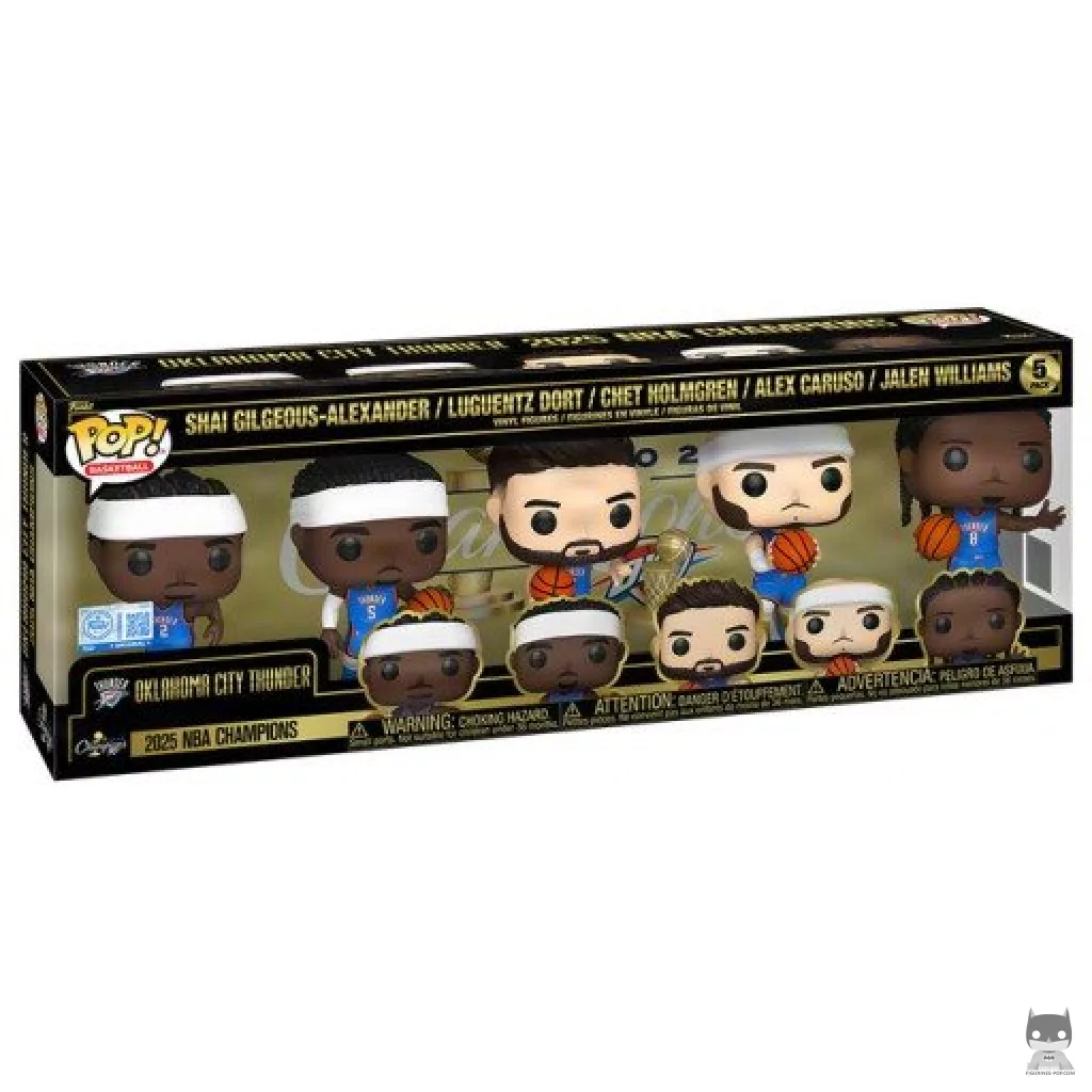 Figurine Funko POP Oklahoma City Champions 2025 avec boîte