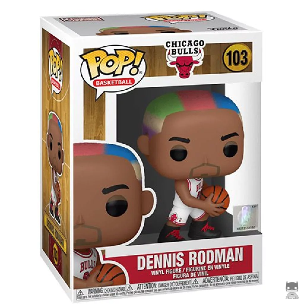 Figurine Funko POP Dennis Rodman avec boîte