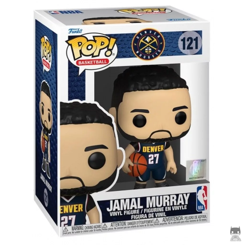 Figurine Funko POP Jamal Murray (Nuggets) avec boîte