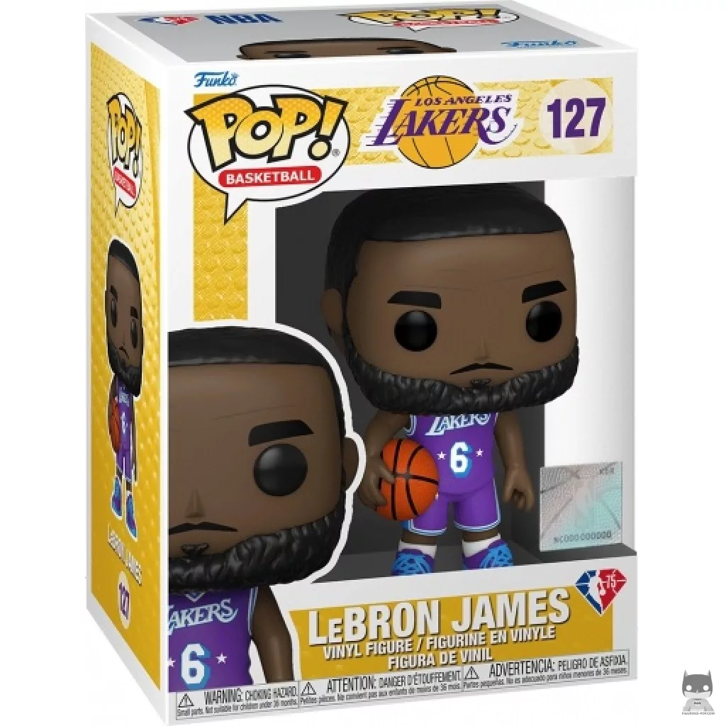 Figurine Funko POP LeBron James avec boîte