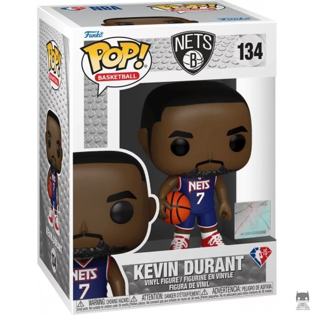 Figurine Funko POP Kevin Durant avec boîte