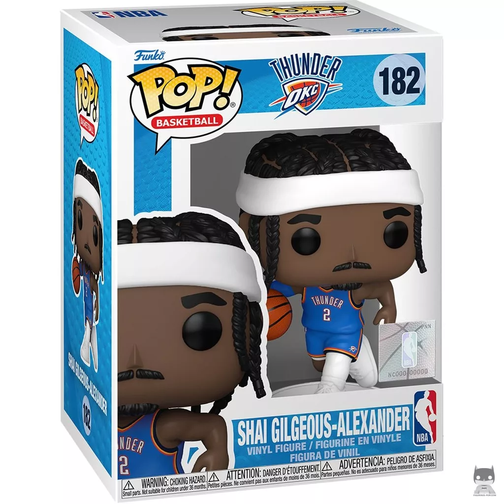 Figurine Funko POP Shai Gilgeous-Alexander avec boîte